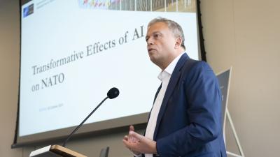 Dr. Manfred Boudreaux-Dehmer, the inaugural CIO of NATO